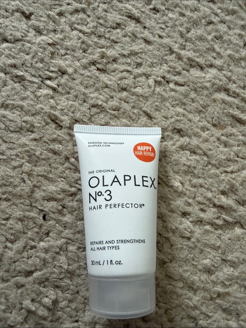 OLAPLEX No.3 Hair Perfector - White with Orange Accent